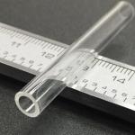 High Light Transmission Light Guiding F- doped Fused Silica Capillary Tubing