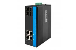 China RoHS 4 Port Gigabit Ethernet Switch , Standard Poe Switch Auto MDI / MDIX supplier