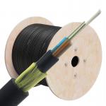 FRP Central Strength Member ADSS Fiber Optic Cable with G655 Optic Fibre and 48 Core for sale