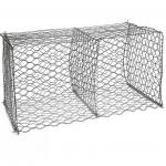 1mx1mx1m Gabion Mesh Basket /  Box Assembled For Flood Control for sale