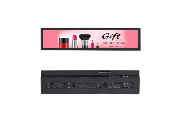 Shelf Advertising 23.9 Inch Bar Lcd Panel Digital Signage Lcd Monitor