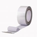 Hot Melt Glass HVAC Aluminum Duct Tape 18um With Releasing Paper for sale
