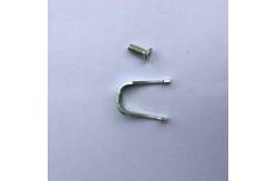 China Sturdy Semi Circular Electrical Conduit Pipe Clamps Multiple Size supplier