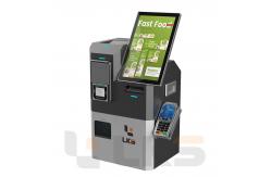 China Automatic Cash Coin Credit Card POS Terminal Payment Handling Self Check Out Machine supplier