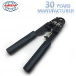 Black Network Crimp Striping Cut Tool ABS Material For Cable Striper for sale