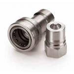 Three Inch Zinc Plated Steel Shut Off Coupling for sale