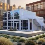 Portable and Easy-to-Assemble Flat Pack Container House Quick Installation for sale