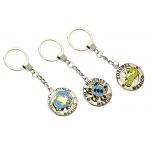 Pantone Cute Metal Keychain Local Souvenir Keyring Advertising Gift for sale