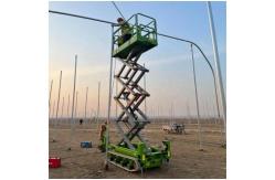 China 8m 10m 12m Self Propelled Electric Crawler Scissor Lift Platform supplier