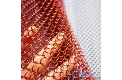 China 0.8mm To 3mm Wire Diameter Metal Mesh Curtains With Sprial Technology supplier