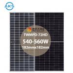 555W 560W TW Solar Panel 540W 545W 550W Dual Glass Solar Panels 144 Half Cells for sale
