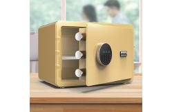 China Digital Lock Security Strong Cabinet Black Safe Box For Home Office supplier