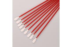China 165mm Long Handle Cleanroom Polyester Tip Swab For PCB Cleaning supplier