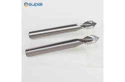 China Chamfer Carbide Custom End Mill Cutters 45 Degree Angle supplier