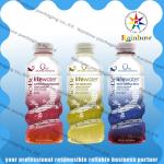 Drink Bottle Shrink Wrap Sleeves Custom Printing Heat Sensitive Waterproof for sale