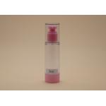 Pink Color 80ml AS Airless Spray Bottle Lightweight Environmental Friendly for sale