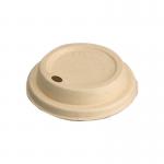 Hot Chocolate Biodegradable Sugarcane Bagasse Cup 8Oz Takeaway Coffee Cups With Lids
