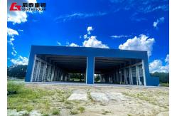 China Prefabricated Building Construction Steel Structure Large Span Eco Friendly supplier