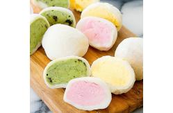 China P180 Automatic Double Mochi Ice Cream Filling Machine Aligning Encrusting supplier