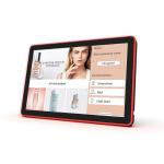 10.1Inch RK3288 NFC POE Wall Mounted Touch Screen Conference Tablet With LED Light Bar for sale