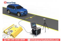 China RS232 Under Vehicle Inspection System 20T CCD Camera For Mall supplier