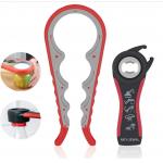 5 in 1 Multi Function Can Opener Bottle Opener Kit with Silicone Handle