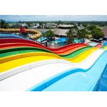 Kids 1 Rider / Time 10mm Fiberglass Water Slide for sale