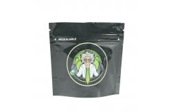 China 28g Stand Up Pouch With Window For Weed Flower Custom Packaging supplier