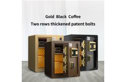 China H450MM Fingerprint Lock Safe Box For Home Security(Coffee) supplier