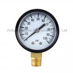 Aluminum Dial Pressure Gauge 0-50°C Operating Temperature for sale