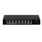 8 Port 2.5G Network Switch Unmanaged 10G Fiber DC12V Input Fanless Auto-Adaptive Speed for sale