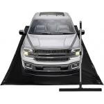 China Waterproof Under Car Garage Floor Containment Mat With Squeegee For Snow Rain Mud Oil Protection for sale