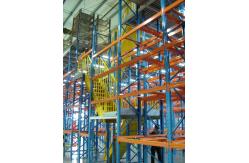 China 500kg Load Multi Tier Mezzanine Rack With Staircases supplier