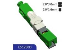 China 50N Tensile FTTH 3.0mm SC APC Embedded Fiber Quick Connector supplier