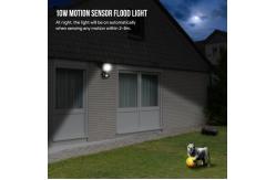 China 860lm 10W IP65 LED Flood Light 120 Degree Garden Sensor supplier