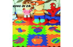 China Shockproof  9pcs/Set Interlocking Kids Foam Mat REACH Certified supplier