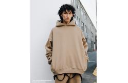 China 360gsm Plain White Pullover Sweatshirts 100% Cotton Oversized Blank Hoodies supplier