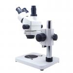 0.7x - 4.5x  Zoom Stereo Microscope A23.1502 With Pole Stand ST1 , Height 248mm , Base 200*255*22mm for sale