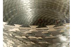 China Military Use Concertina Razor Barbed Wire Fence Customisation Possible BTO-22 supplier