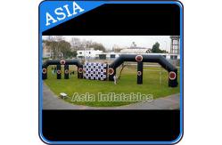 China Ce Certificated Blue Inflatable Gate , Advertising Inflatable supplier