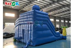 China Shark theme Commercial Inflatable Air Bouncer Castle With Dry Slide supplier