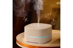 China HOMEFISH Bluetooth Music LED Light Essential Oil Diffusers Aroma Diffuser Humidifier 500ML supplier