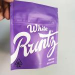 3.5g 7g 14g 28g Runtz Bag Stand Up  Pouch Weed Cookie Candy CBD Bag for sale