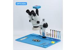 China OPTO-EDU 7x-45x Electron Stereo Optical Microscope supplier