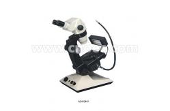 China 65x - 450x Zoom Ratio1/7  Binocular Jewelry Microscope optical-fiber illumination A24.0402 supplier