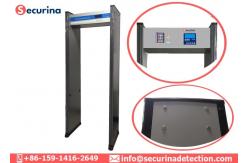 China Body Scanning Archway Metal Detector Gate 0-200 Sensitivity Adjustable supplier