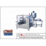 300ml-3L Liquid Premade Pouch Packing Machine For Doypack Bag 1.5 KW Power for sale