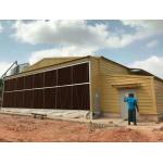 Detachable Steel Frame Chicken Coop Pre-Engineered With Different Dimension