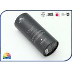 Embossing C2S Paper Tube Container Shampoo Packaging for sale