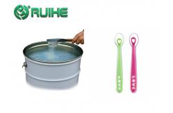 China FDA LSR Liquid Silicone Rubber For Spoon High Transparency And Good Resilience supplier